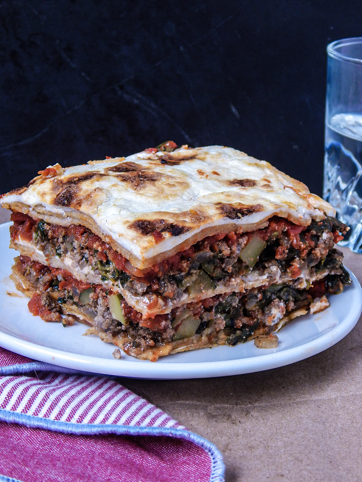 Vegetable Beef Lasagna Allene Arnold, FNTP