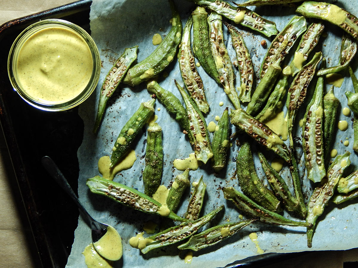 India-Inspired Okra Fries