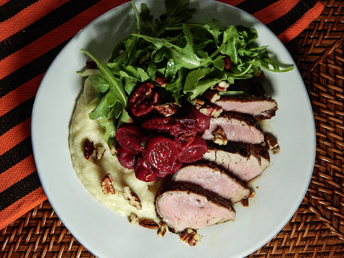 Celery Seed Crusted Pork Tenderloin