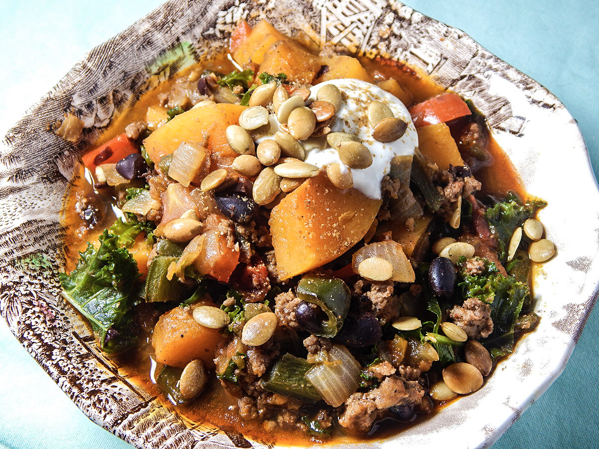 Southwestern Butternut Squash Stew