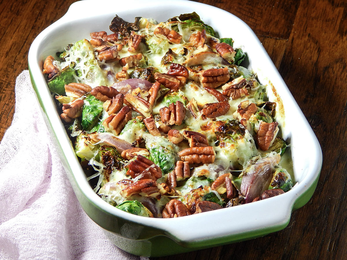 Brussels Sprouts Gratin
