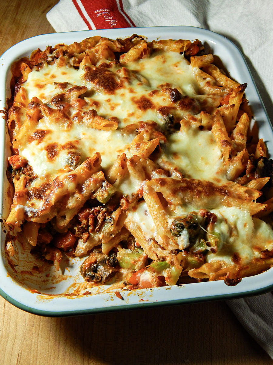 Hidden Veggie Baked Ziti