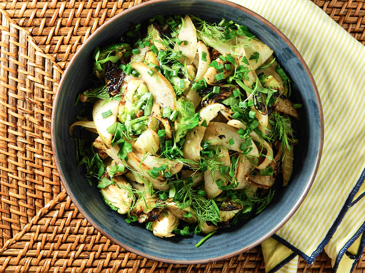 Brussels Fennel and Pear