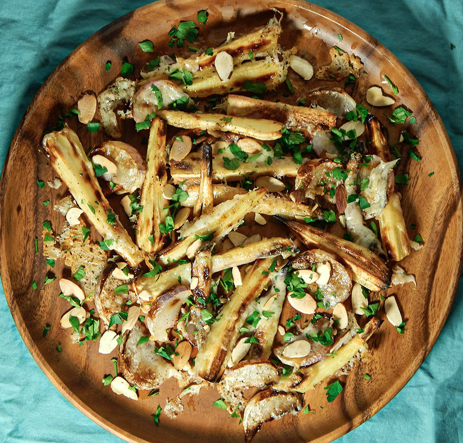 Roasted Parsnips and Turnips Allene Arnold, FNTP