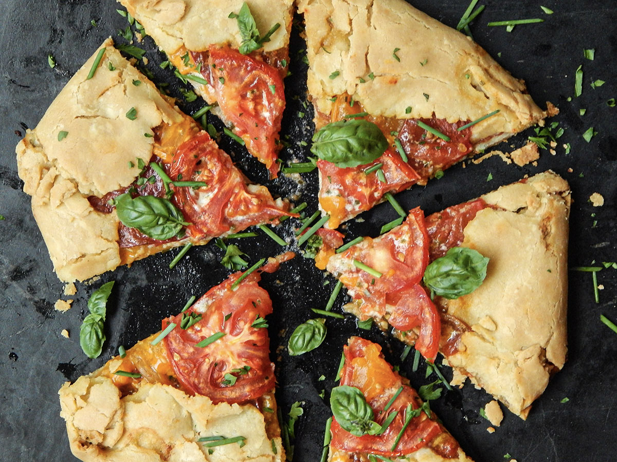 Gluten-Free Tomato Galette