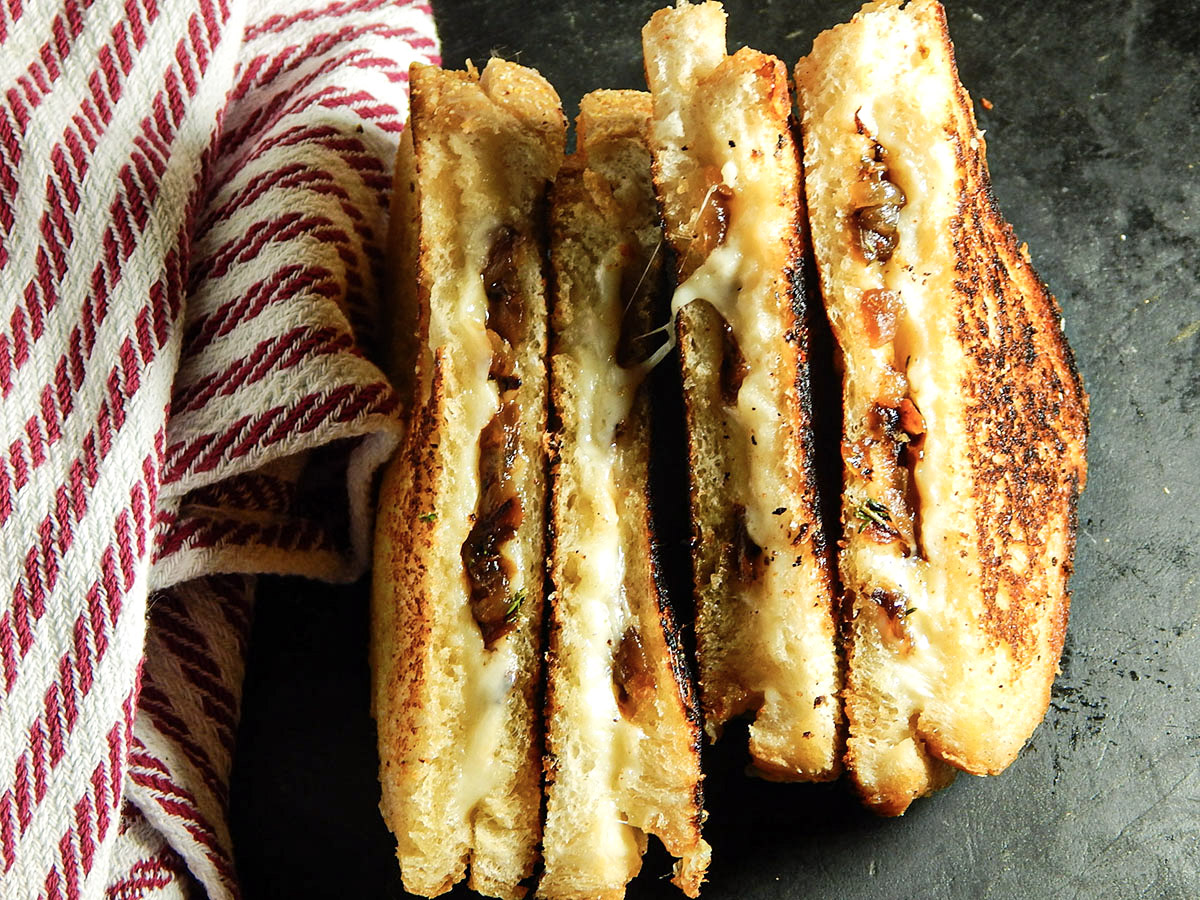French Onion Grilled Cheese