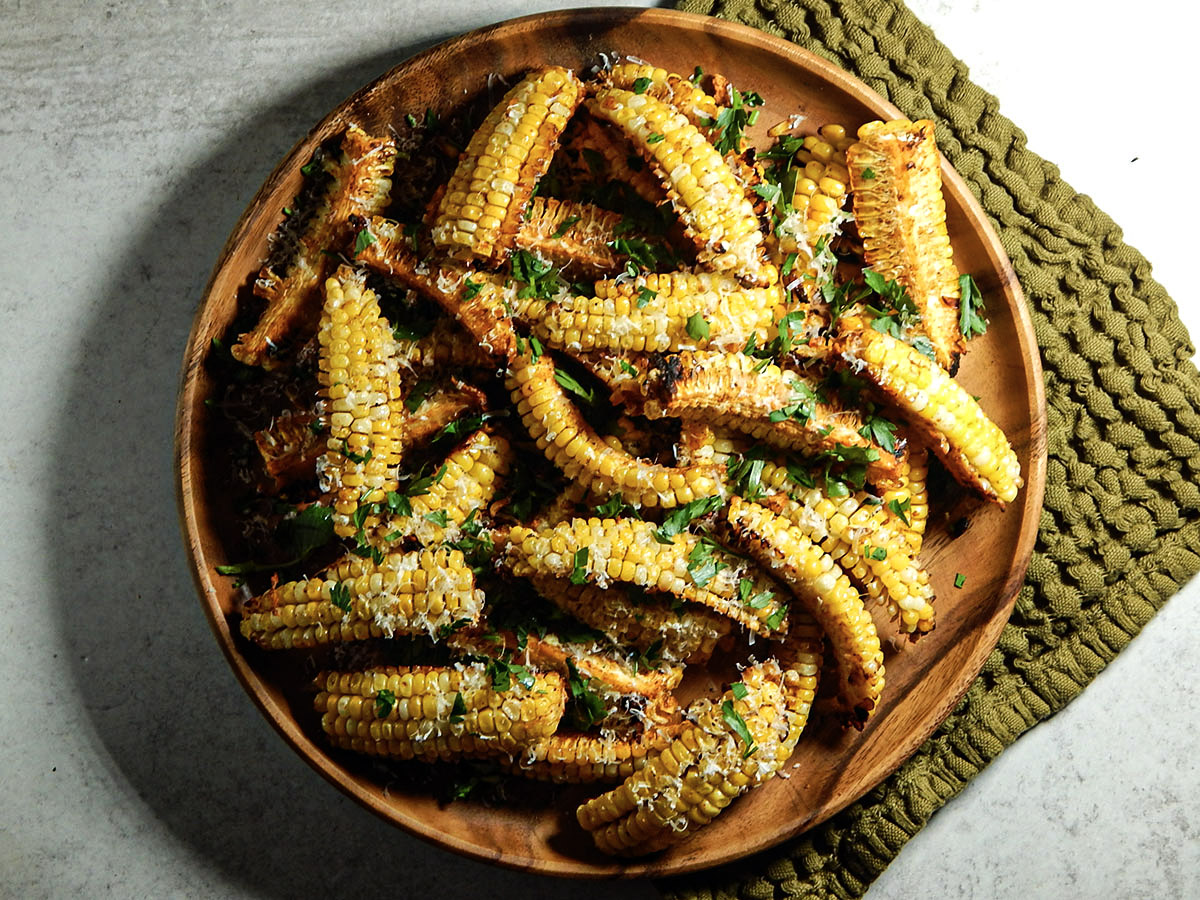 Roasted Corn Ribs
