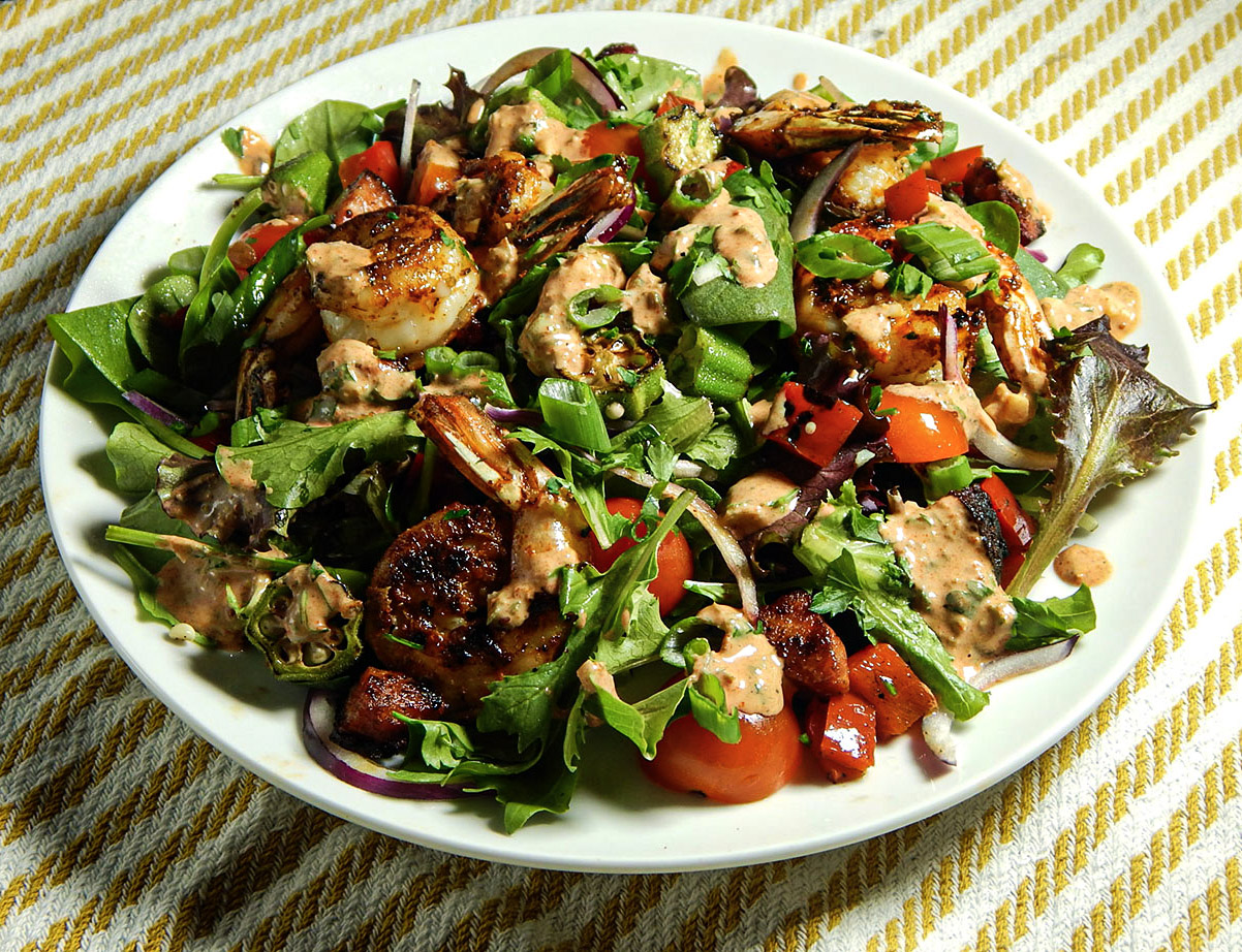 Shrimp Remoulade Salad