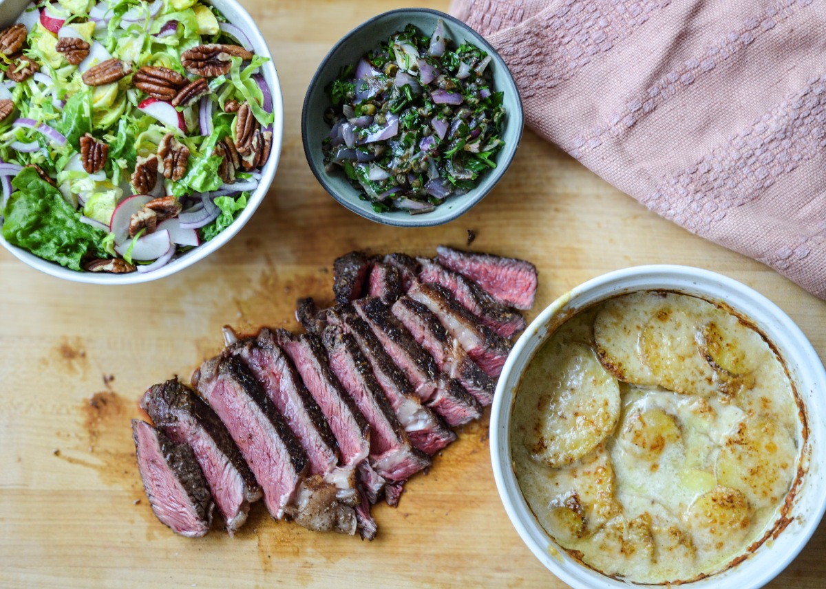 Celebratory Steak Dinner!